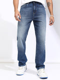 Highlander Men Blue Straight Fit Jeans - Blue - Image 1