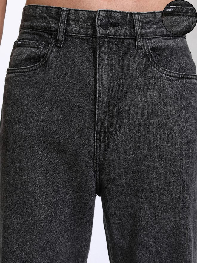 Highlander Men Black Relaxed Fit Jeans - Black - Image 5
