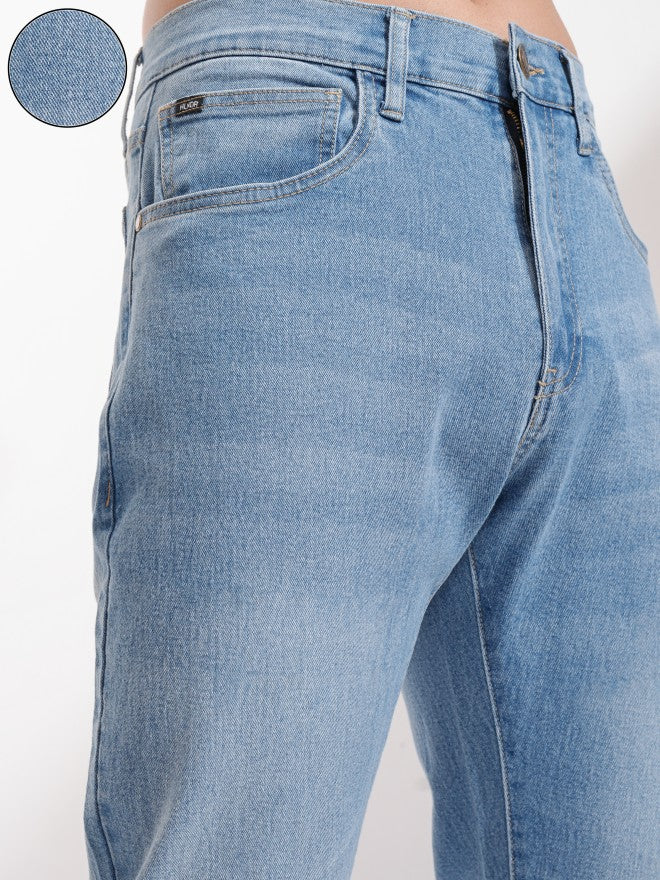 Highlander Men Blue Bootcut Stretchable Jeans - Blue - Image 5