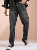 Highlander Men Grey Dad Fit Jeans - Grey - Image 1