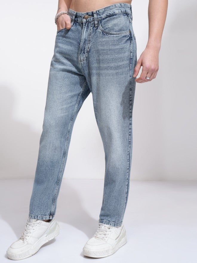Highlander Men Blue Relaxed Fit Jeans - Blue - Image 4
