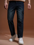 Purple By Highlander Men Blue Straight Fit Jeans - Blue - Image 1