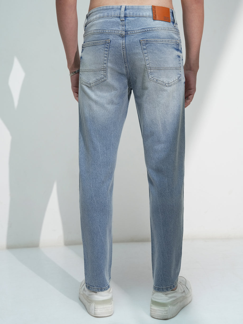 Purple By Highlander Men Blue Slim Fit Stretchable Jeans - Blue - Image 3