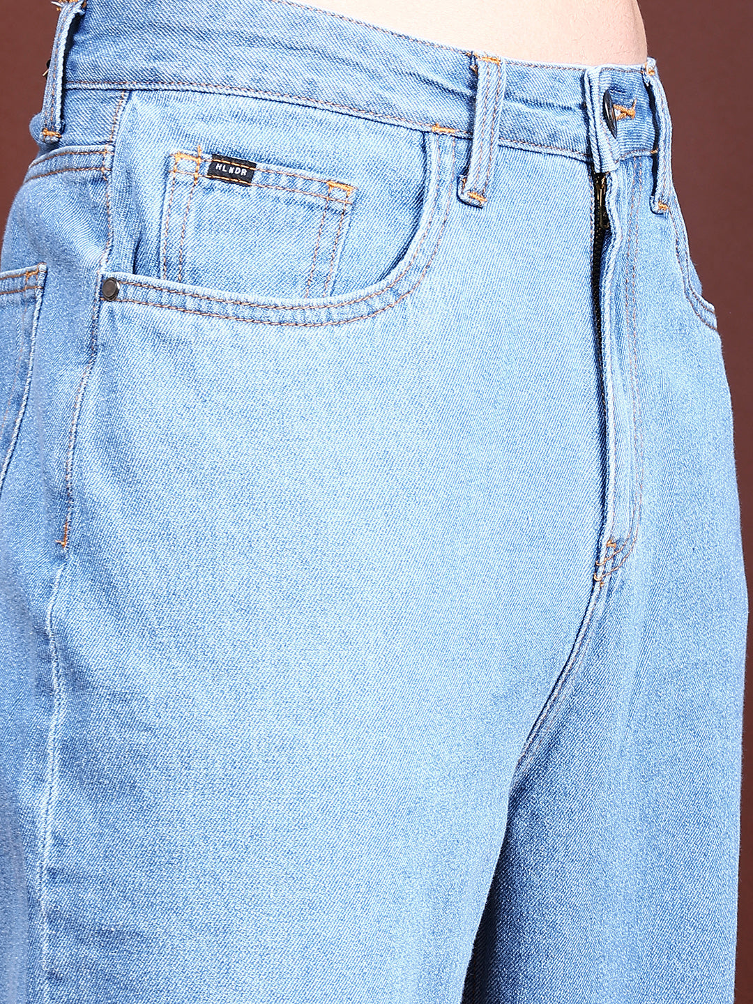Purple By Highlander Men Blue Loose Fit   Jeans - Blue - Image 5