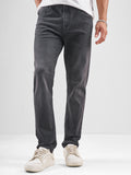 Purple By Highlander Men Black Slim Fit Jeans - Black - Image 1