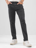 Purple By Highlander Men Black Slim Fit Jeans - Black - Image 1