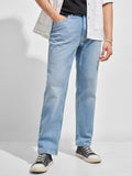Purple By Highlander Men Blue Regular Fit Stretchable Jeans