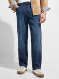 Purple By Highlander Men Blue Relaxed Fit Stretchable Jeans
