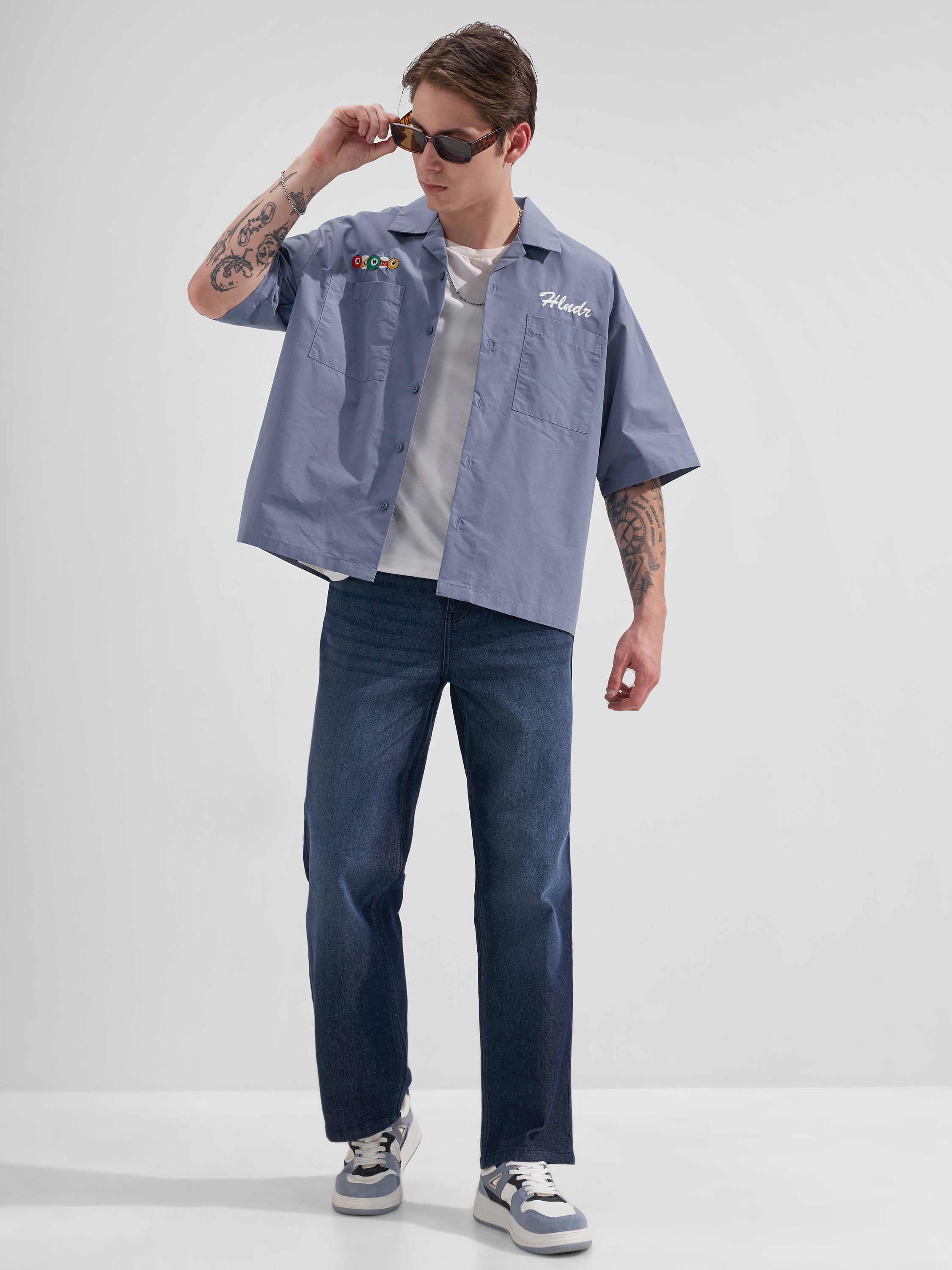 Highlander Men Blue Relaxed Fit Stretchable Jeans