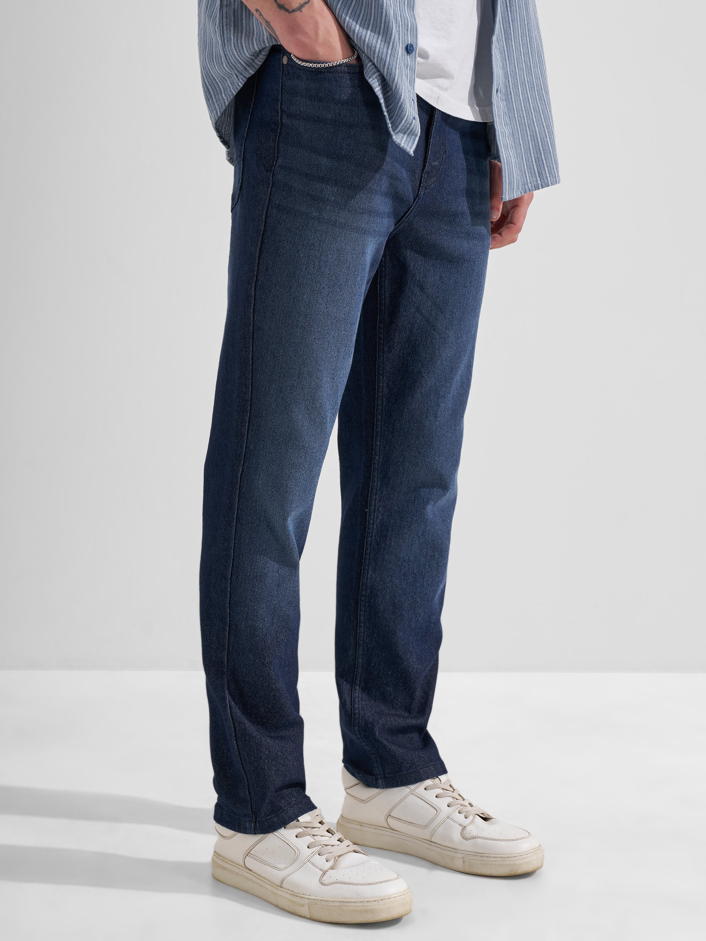 Highlander Men Blue Slim Fit Stretchable Jeans