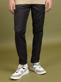 Purple By Highlander Men Grey Regular Fit Solid Joggers - Grey - Image 1