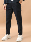 Highlander Men Navy Regular Fit Solid Cargo - Navy Blue - Image 1