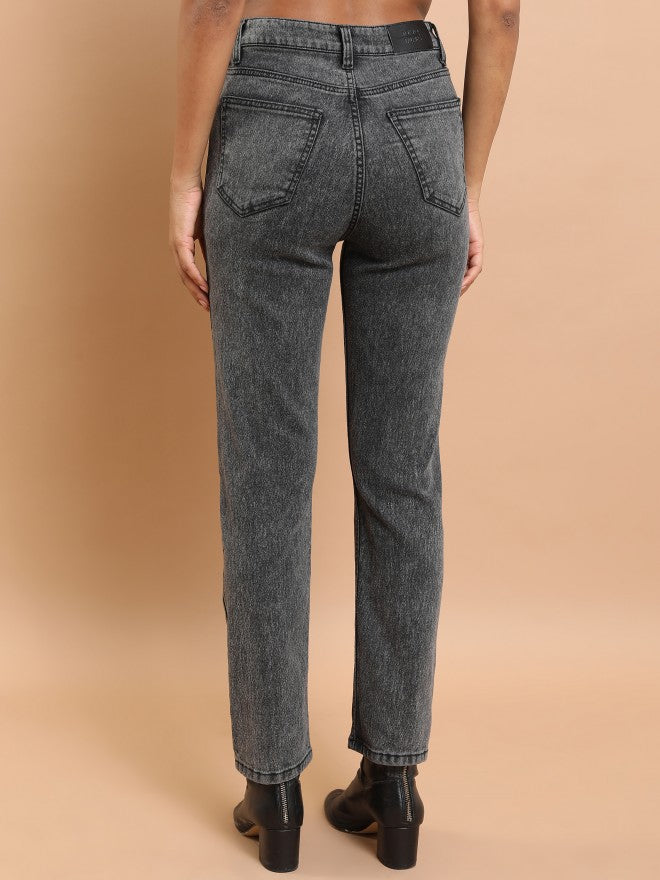 Tokyo Talkies Women Grey Skinny Fit Stretchable Jeans - Grey - Image 3