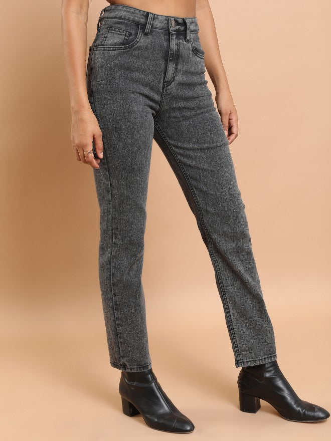Tokyo Talkies Women Grey Skinny Fit Stretchable Jeans - Grey - Image 6