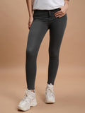 Tokyo Talkies Women Grey Skinny Fit Stretchable Jeans - Grey - Image 1
