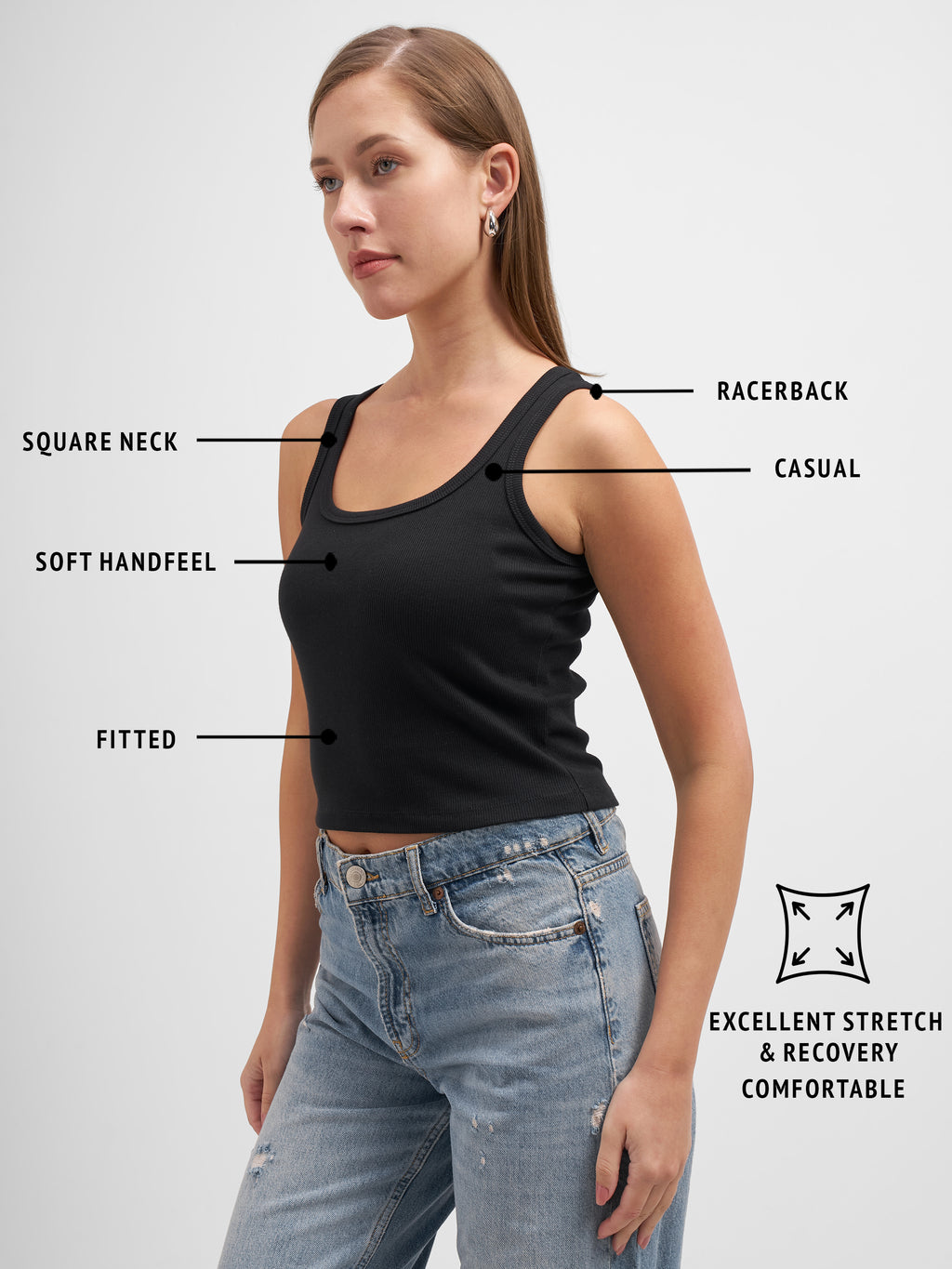 Tokyo Talkies Women Black Solid Regular Top