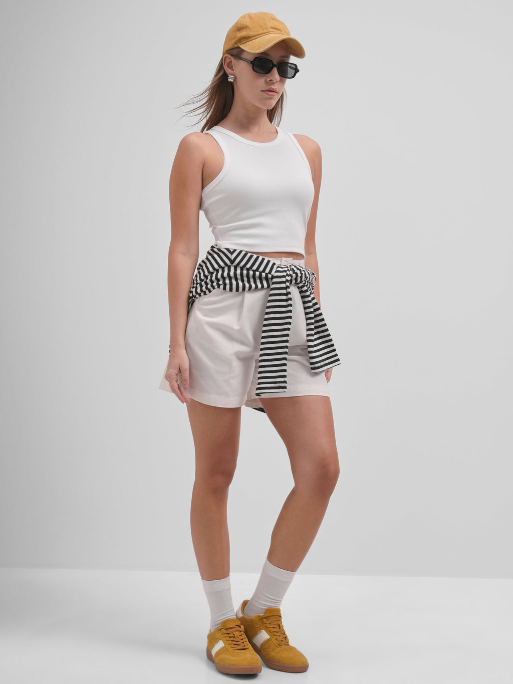 Tokyo Talkies Women White Solid Regular Top