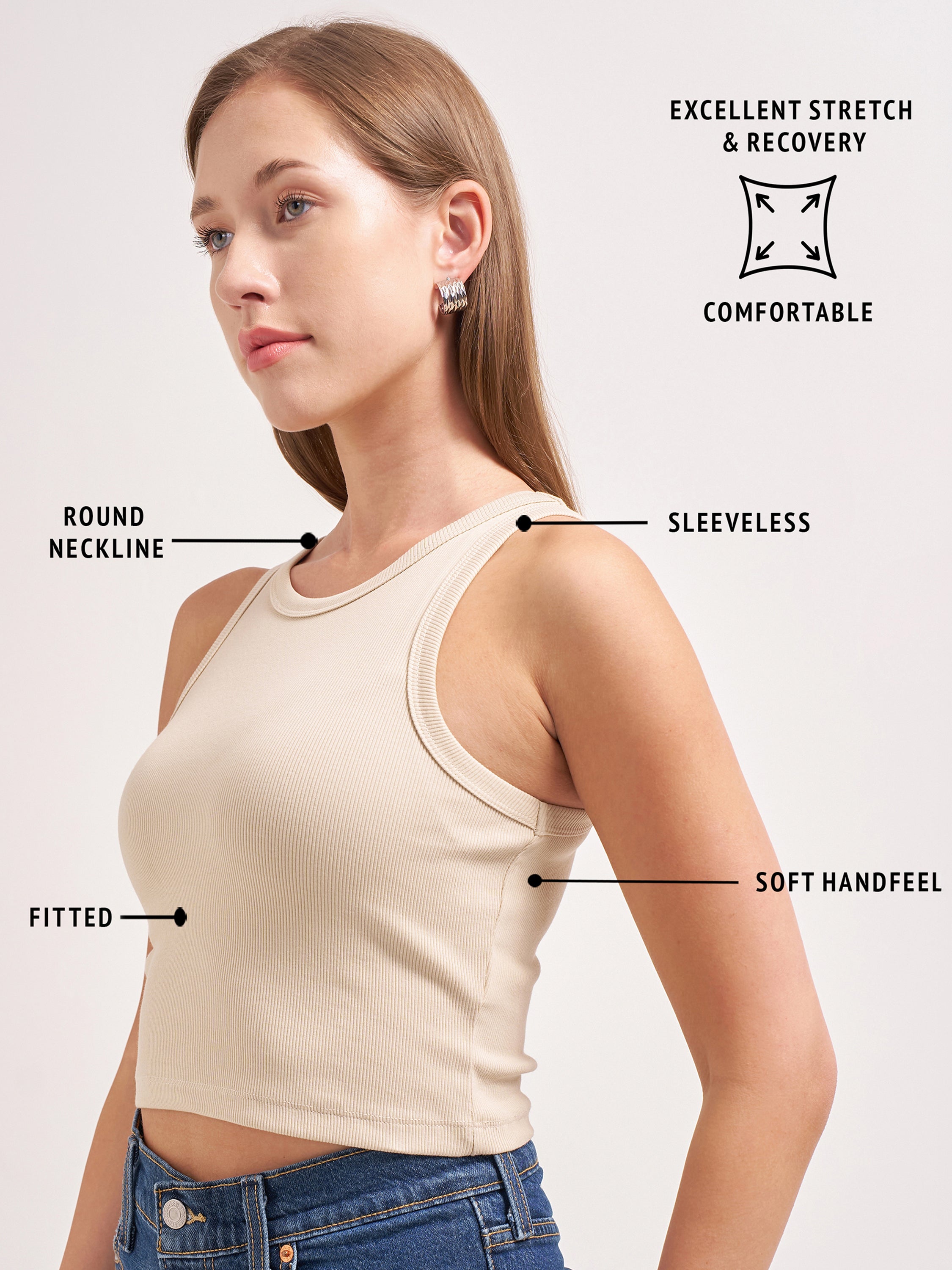 Tokyo Talkies Women Brown Solid Regular Top