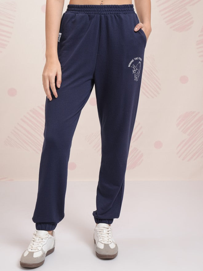 Disney By Tokyo Talkies Women White Winnie The Pooh T-shirt With Joggers - White - Image 7
