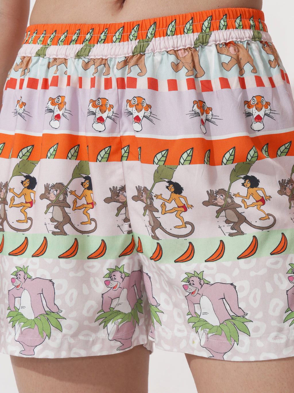 Disney By Tokyo Talkies Women White Baloo Top With Short - White - Image 8