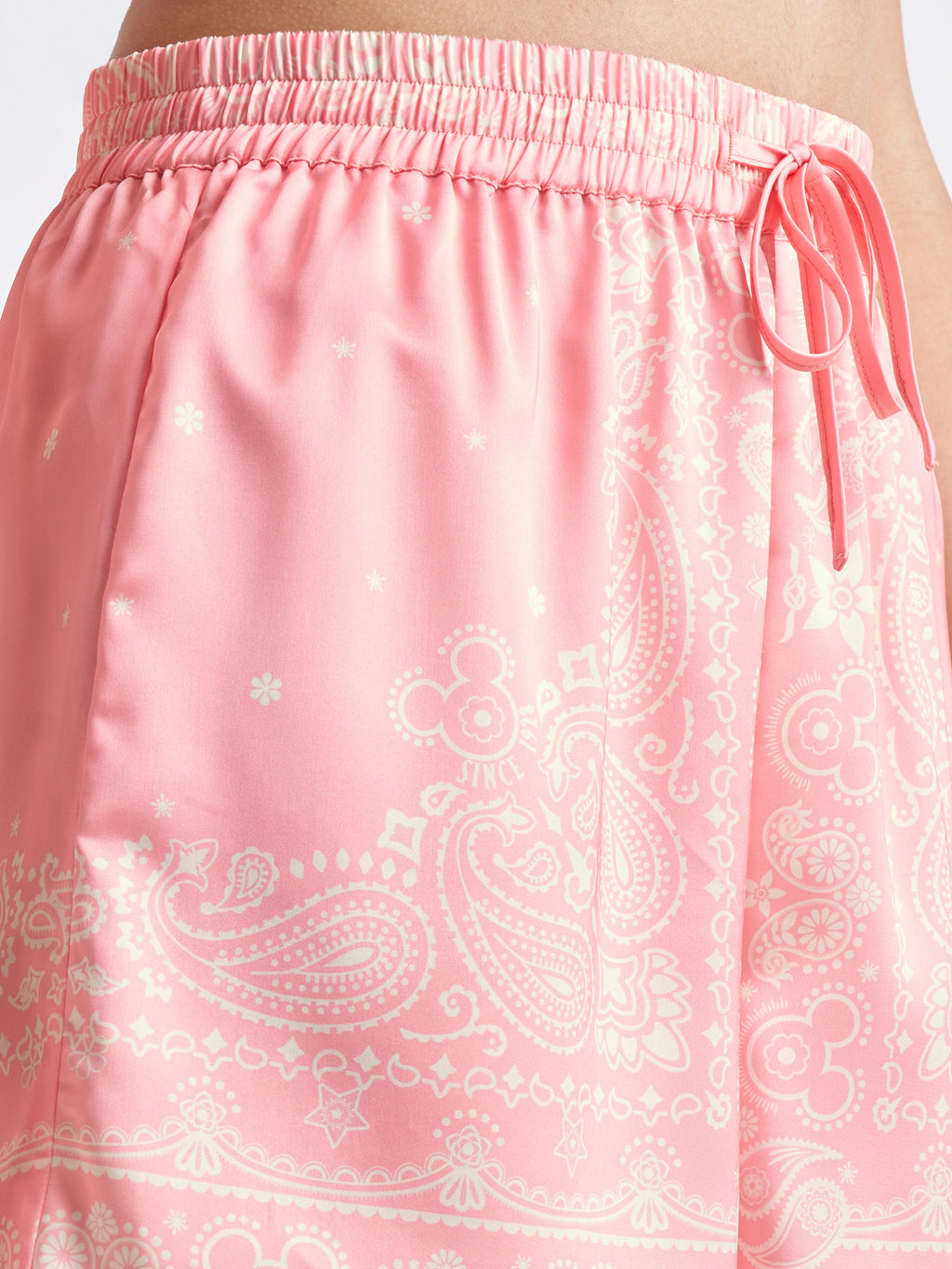 Disney By Tokyo Talkies Women Pink Mickey Mouse Shirt With Shorts Co-Ords - Pink - Image 8