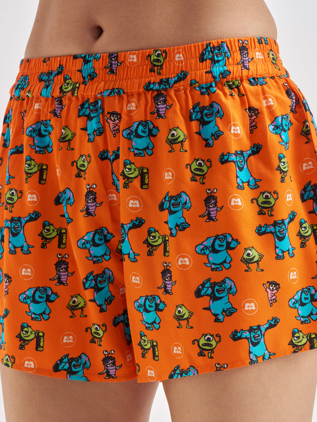 Disney By Tokyo Talkies Women Multi Monsters Inc. Top With Shorts Co-Ords - Multi - Image 7