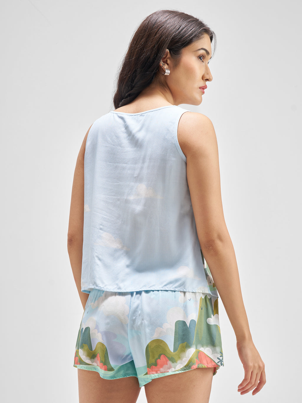 Disney By Tokyo Talkies Women Multi Moana Top With Shorts Co-Ords - Multi - Image 3