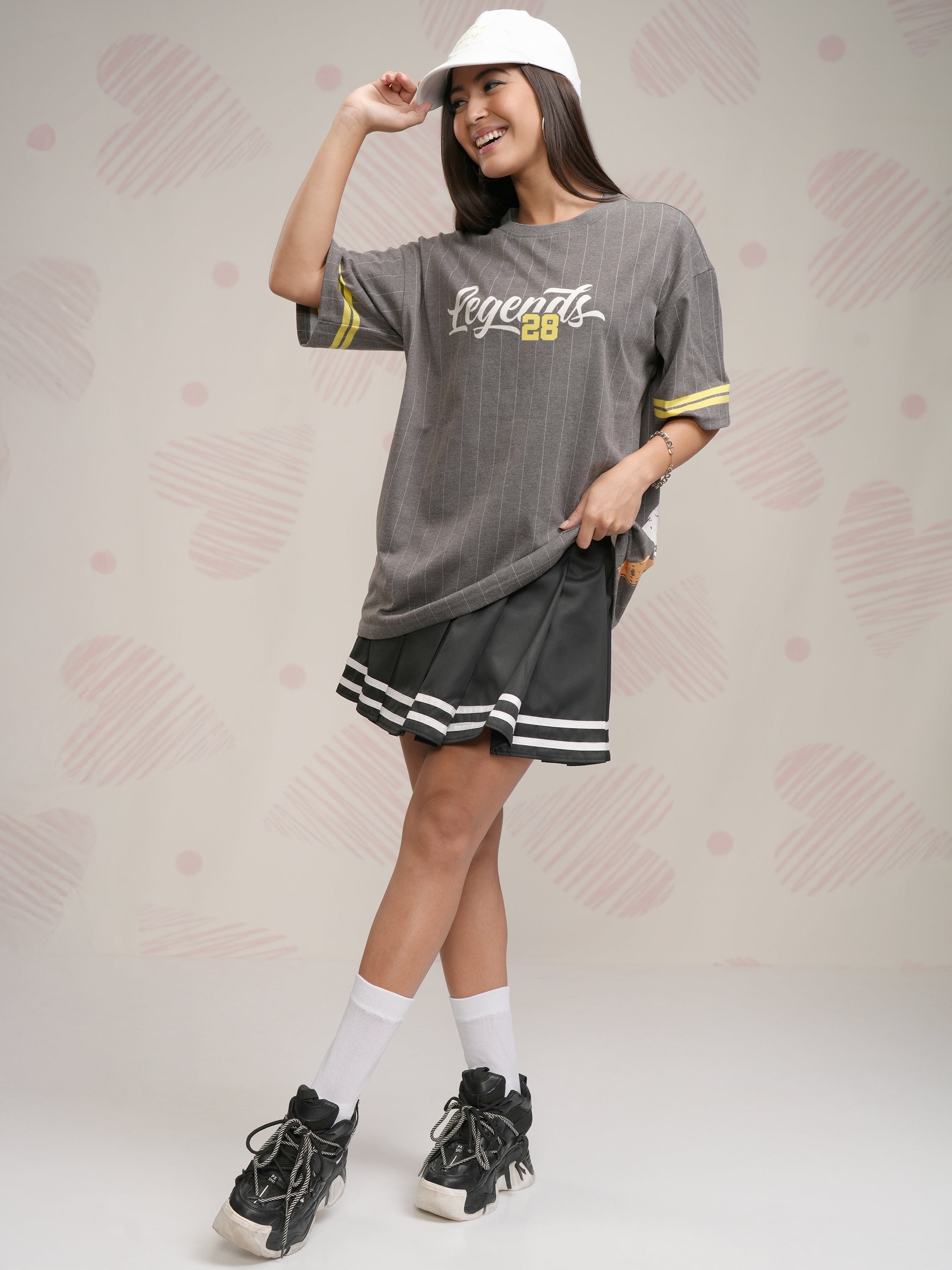 Disney By Tokyo Talkies Women Grey Donald Duck Printed Round Neck T-Shirt - Grey - Image 2