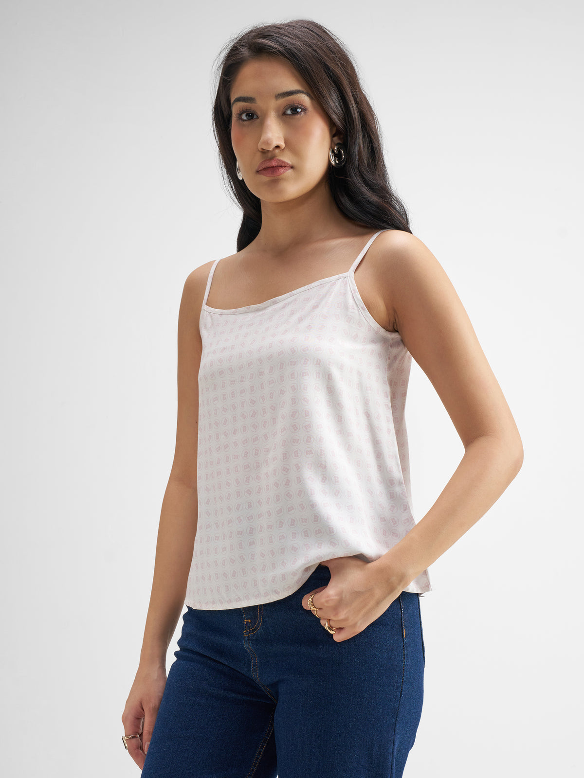 Disney By Tokyo Talkies Women White Monster Inc. Printed Regular Top - White - Image 4
