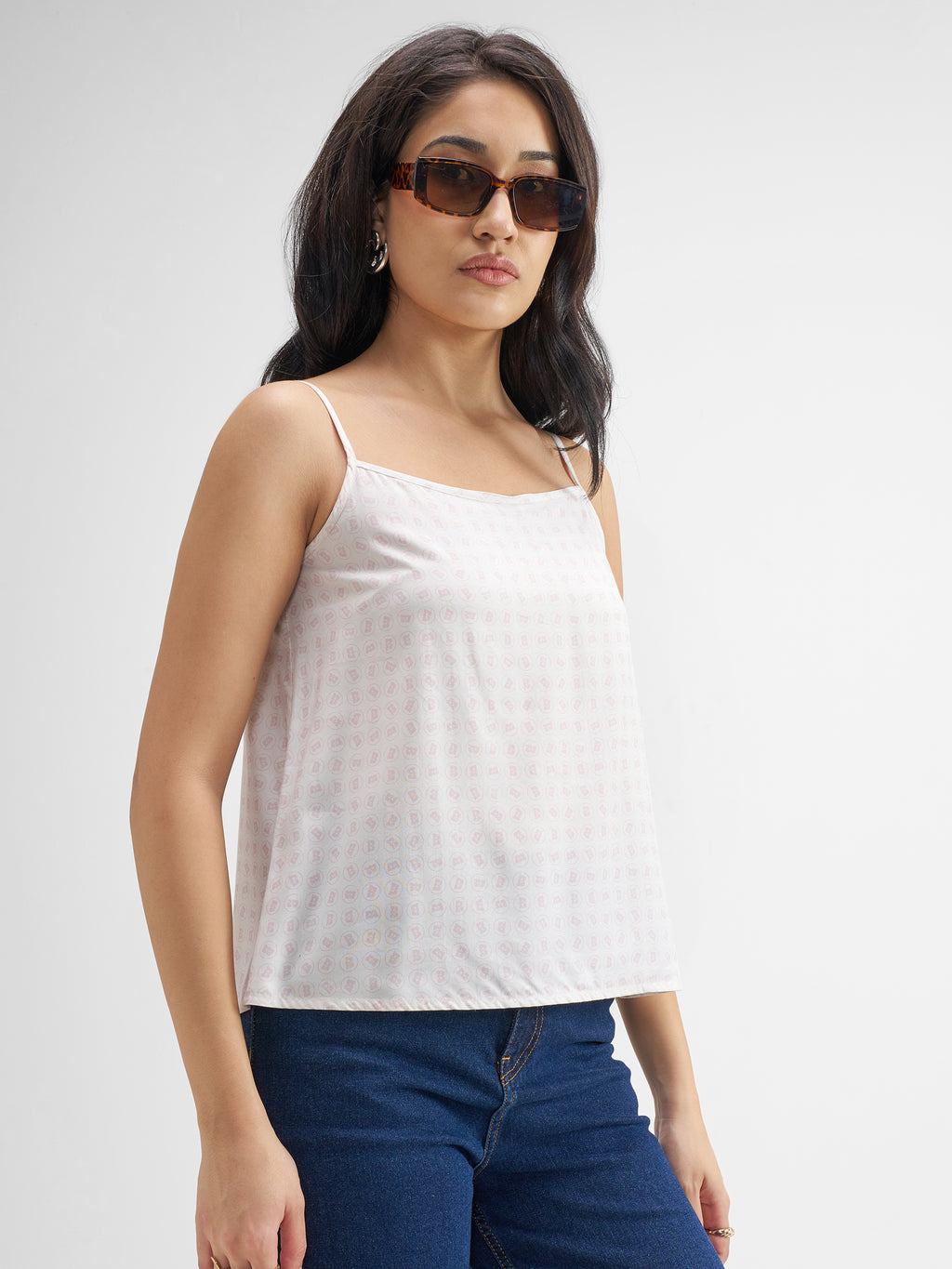 Disney By Tokyo Talkies Women White Monster Inc. Printed Regular Top - White - Image 6