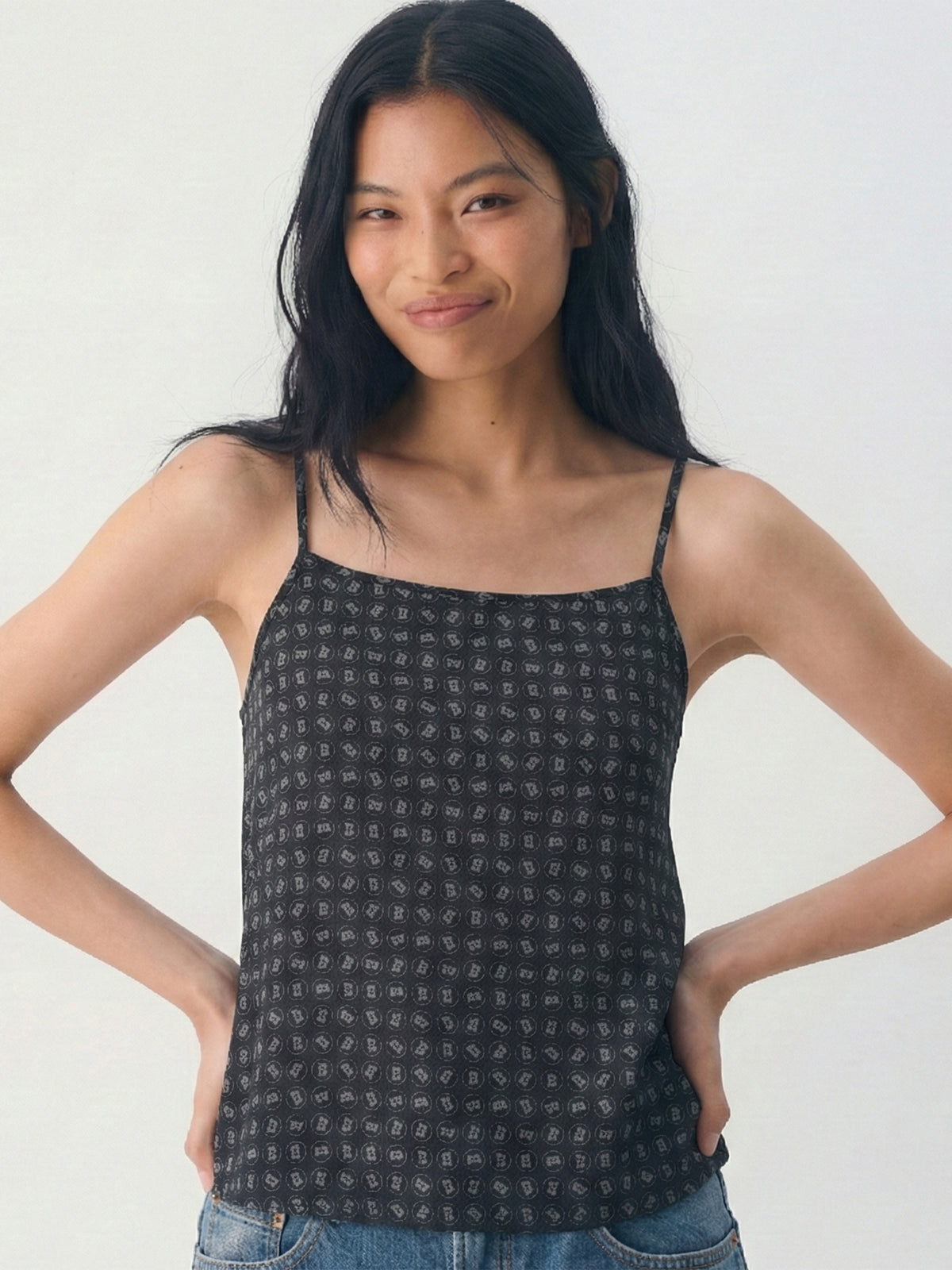Disney By Tokyo Talkies Women Black Monster Inc. Printed Regular Top - Black - Image 1