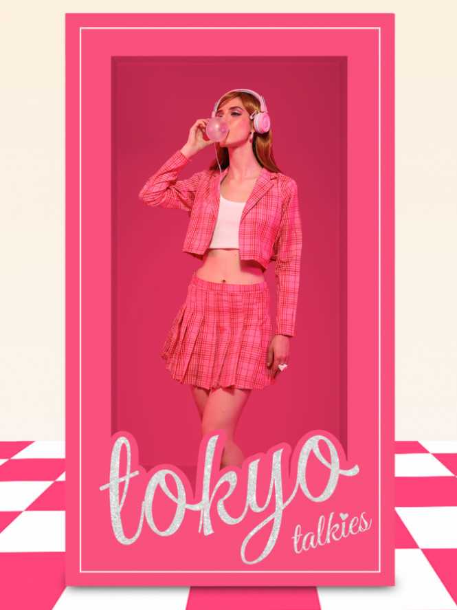 Tokyo Talkies Women Fuschia Pink Blazer And Matching Pleated Skirt Co-Ords - Pink - Image 1
