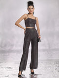 Tokyo Talkies Women Black Top With Trouser - Black - Image 1