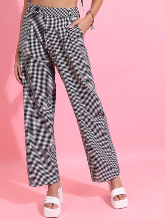 Tokyo Talkies Women Black Top With Trouser - Black - Image 7