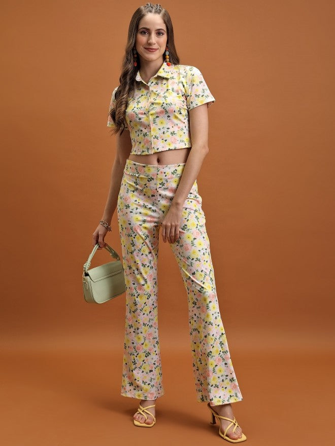 Tokyo Talkies Women Multi Shirt With Trouser - Multi - Image 1