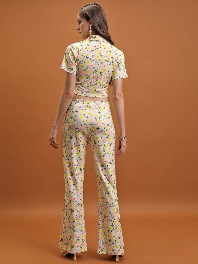 Tokyo Talkies Women Multi Shirt With Trouser - Multi - Image 3