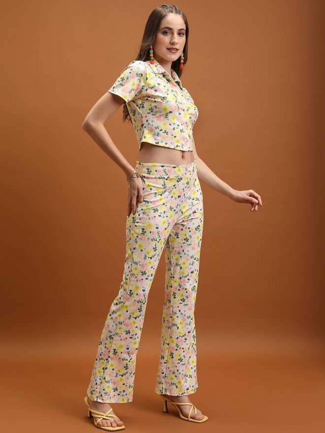Tokyo Talkies Women Multi Shirt With Trouser - Multi - Image 4