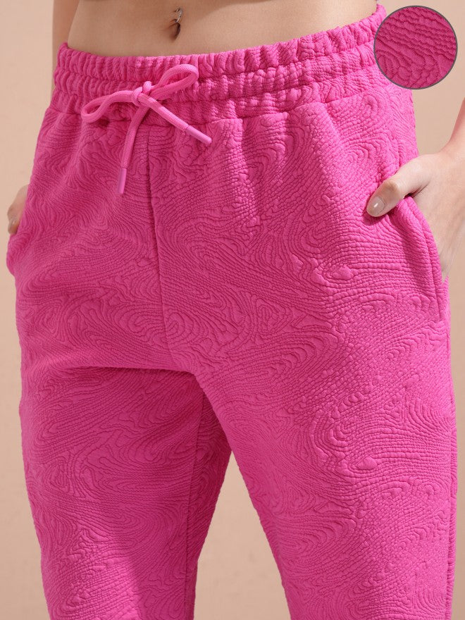 Tokyo Talkies Women Pink Shirt With Trouser - Pink - Image 5