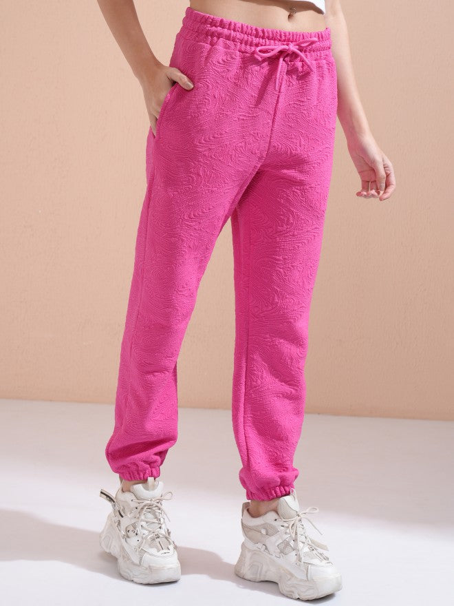 Tokyo Talkies Women Pink Shirt With Trouser - Pink - Image 7