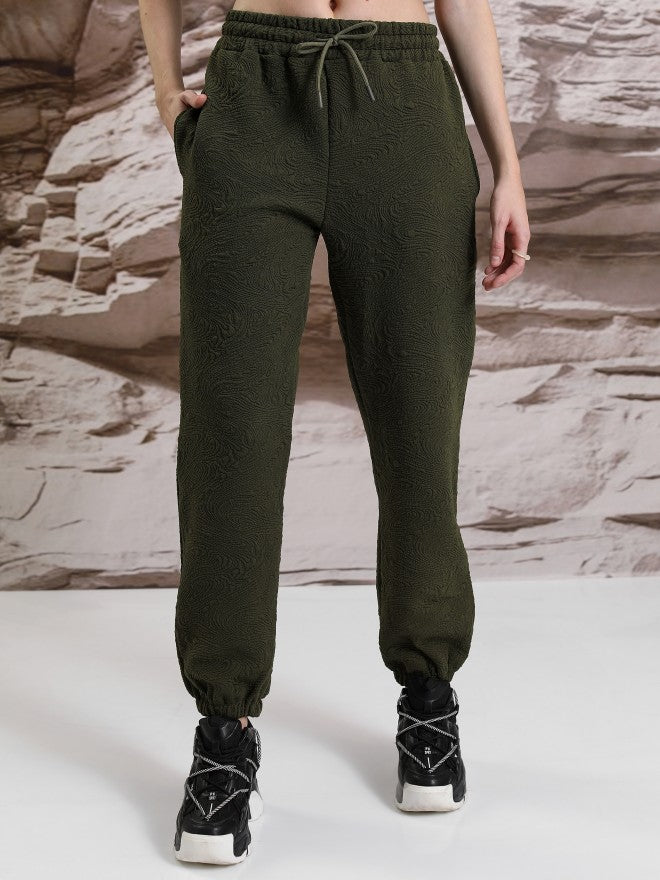 Tokyo Talkies Women Green Shirt With Trouser Co-Ords - Green - Image 7