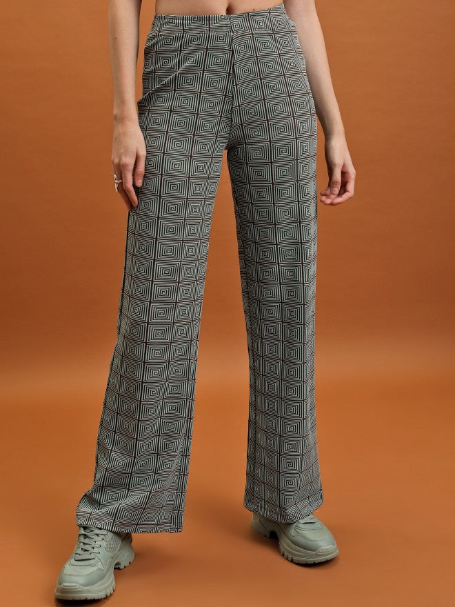 Tokyo Talkies Women Green Blazer With Trouser - Green - Image 7