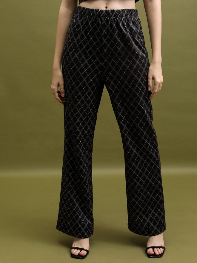 Tokyo Talkies Women Black Top With Trouser - Black - Image 7