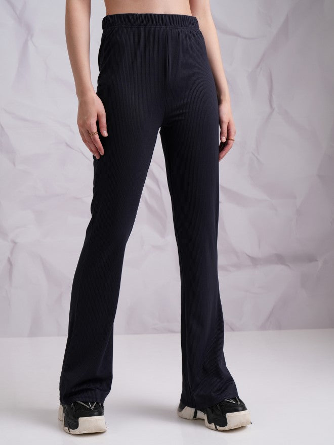 Tokyo Talkies Women Blue Top With Trouser Co-Ords - Blue - Image 7