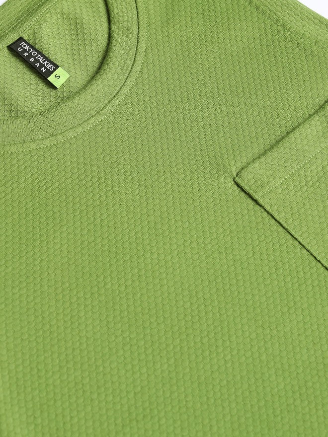 Tokyo Talkies Women Green Top With Short - Green - Image 10