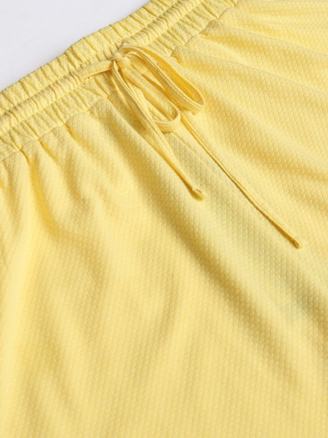 Tokyo Talkies Women Yellow Top With Short - Yellow - Image 9