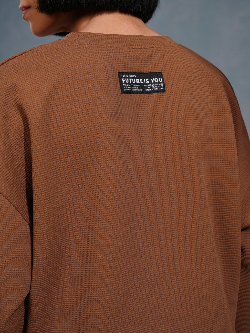 Tokyo Talkies Women Brown Top With Joggers - Brown - Image 6