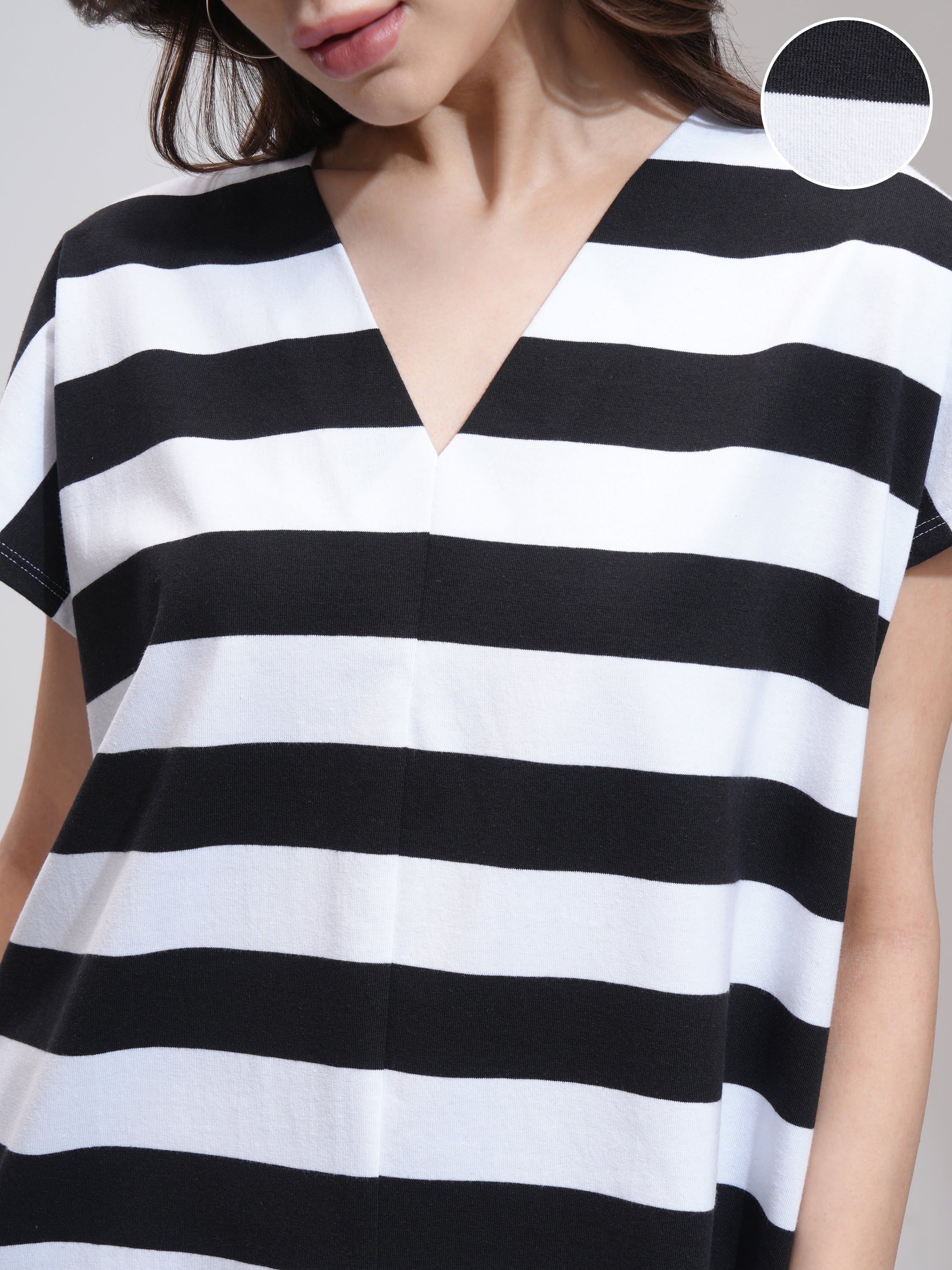 Tokyo Talkies Women Black Top With Short - Black - Image 5
