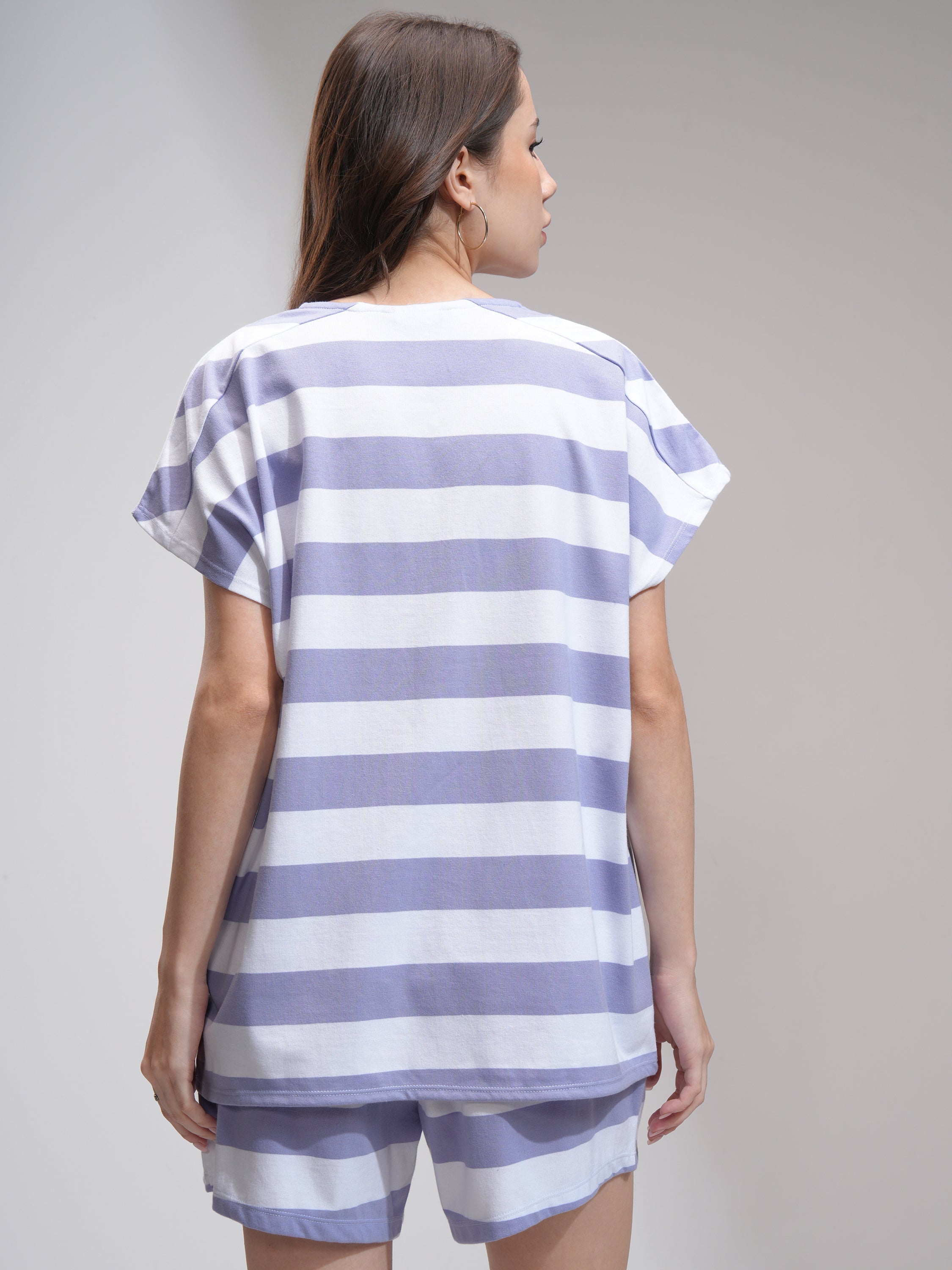 Tokyo Talkies Women White Top With Short - White - Image 3