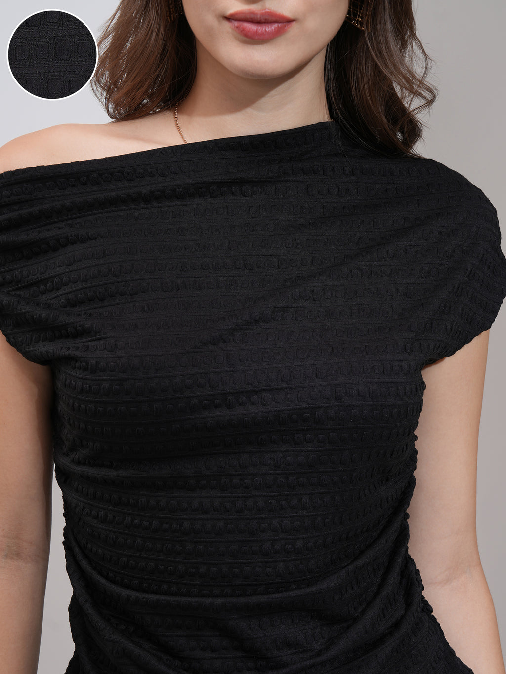 Tokyo Talkies Women Black Top With Trouser - Black - Image 5