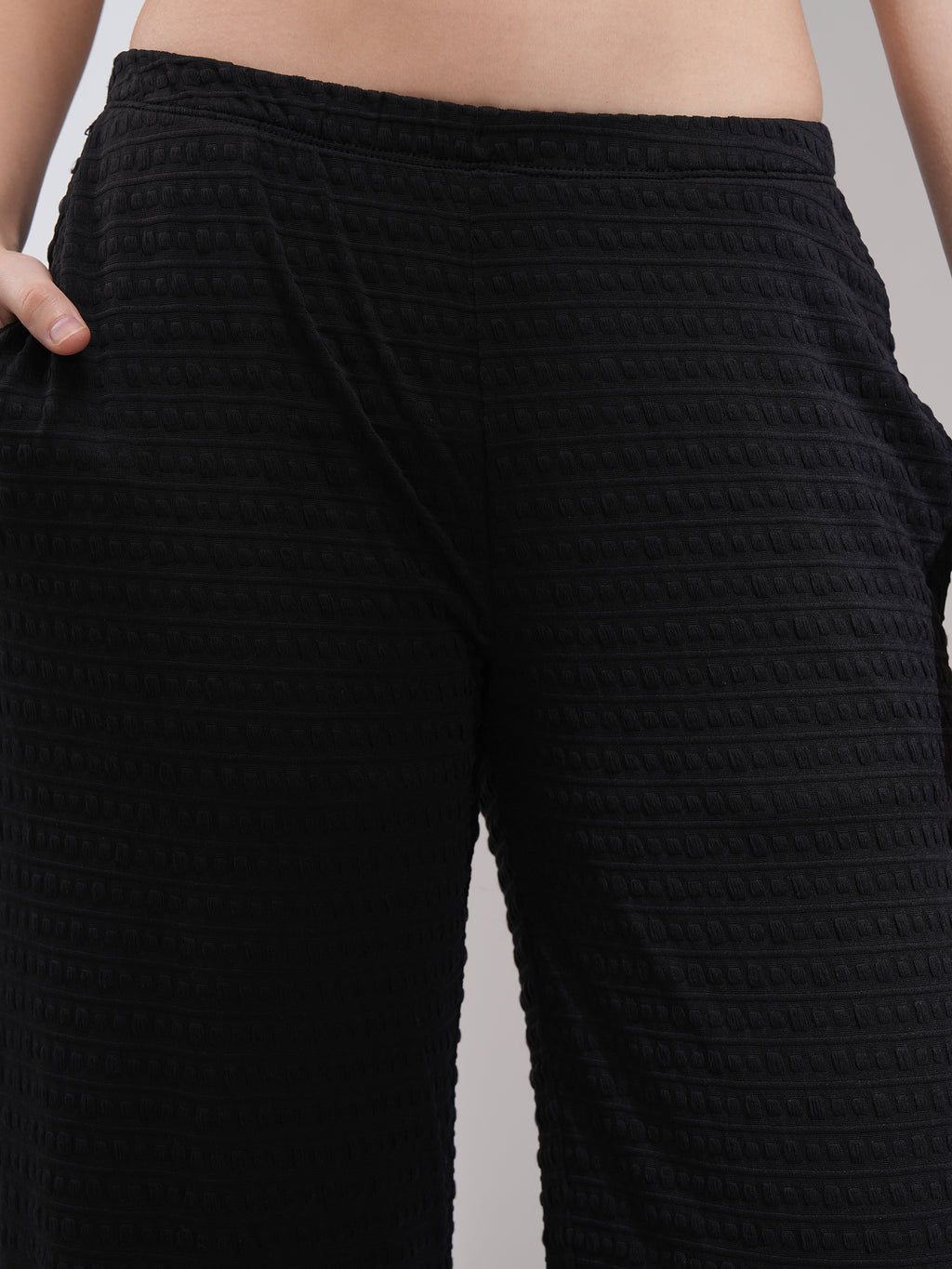 Tokyo Talkies Women Black Top With Trouser - Black - Image 7